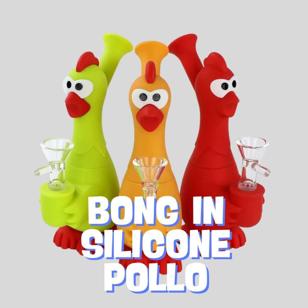 bong silicone pollo