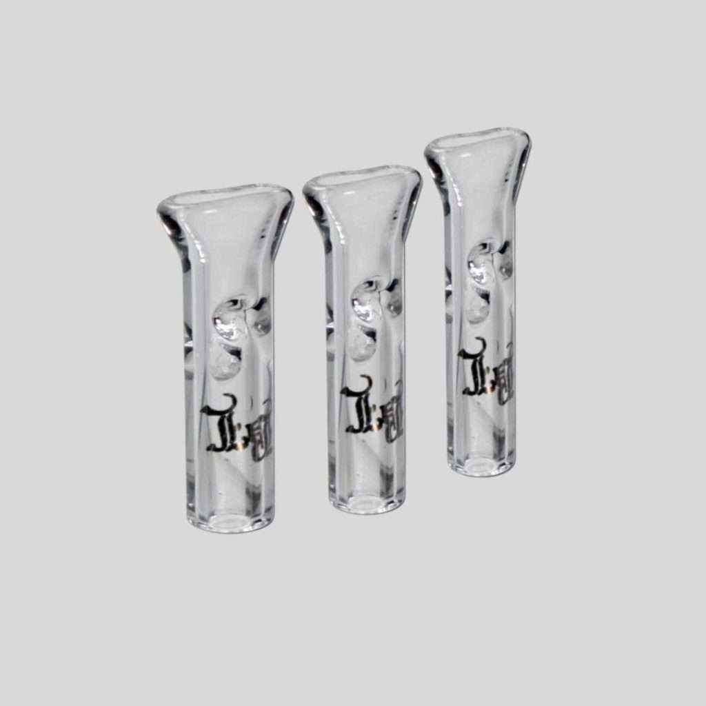 BL' 3 ROLL-IN GLASS TIPS 6/7/8MM