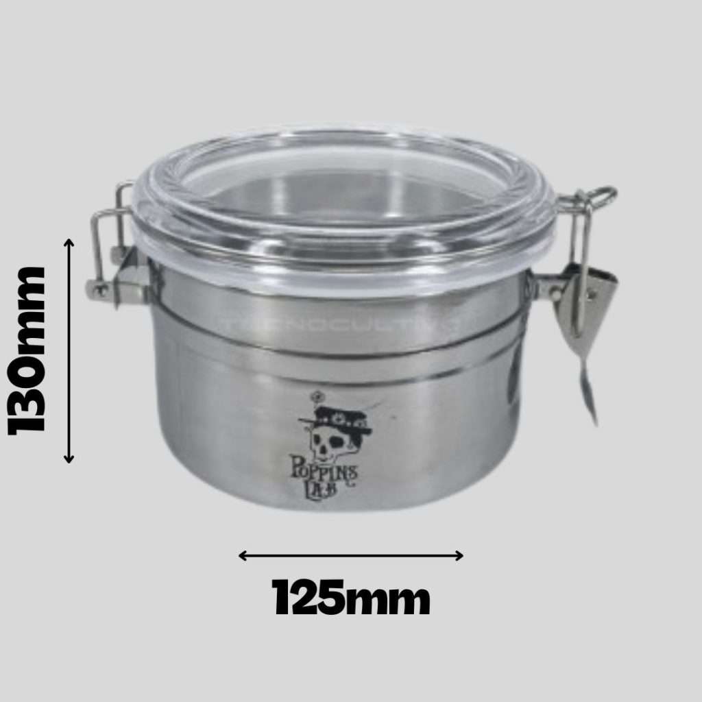 CONTENITORE ERMETICO IN ACCIAIO INOX POPPINS LAB